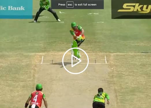 [Watch] Amir-Irshad Combine To Get Azam, Turning CPL Into ‘All Pakistani Show’
